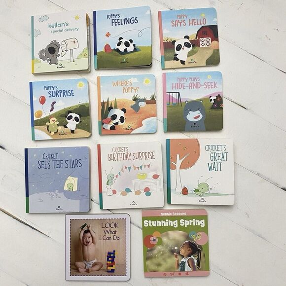 Kiwi Co Highlights Board Books Preschool Daycare Books Lot of 11 Kellan Poppy - Picture 1 of 13